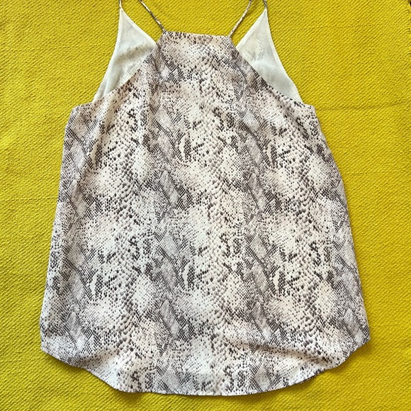 LOFT strappy cami, size XS, grey/white - Picture 2 of 2